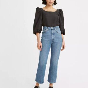 Levi's Ribcage Cropped Boot Jeans